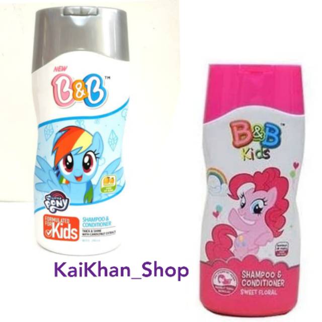 New B&amp;B Kids Shampo &amp; Conditioner [ 200ml ]