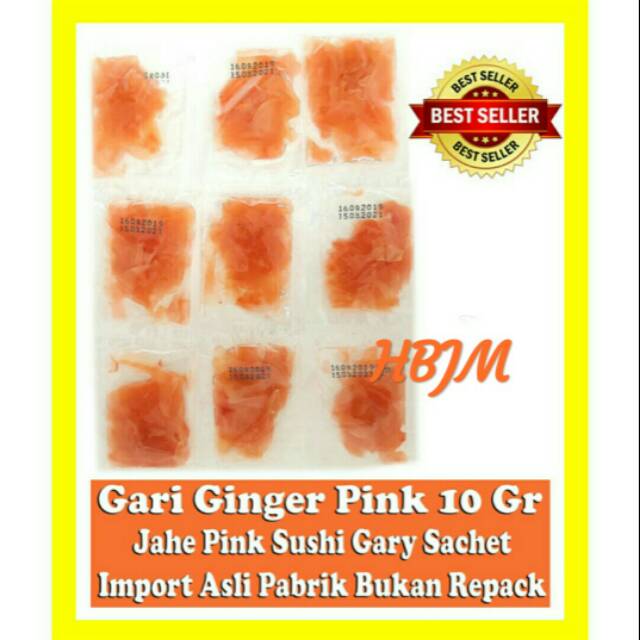 

GARI GINGER PINK 10 GR JAHE GARY SUSHI - IMPORT ASLI PABRIK BKN REPACK China