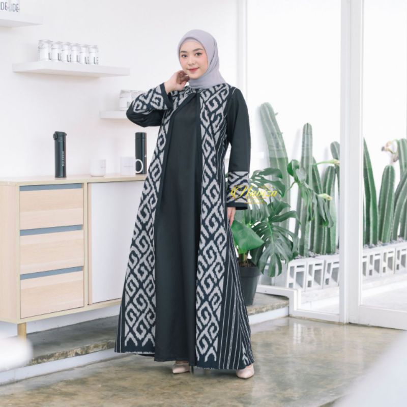 GAMIS DRESS TENUN TROSO JEPARA ETNIK MOTIF TORAJA INDONESIA