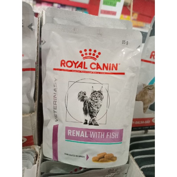 ROYAL CANIN RENAL WHITH FISH SACHET 85GR