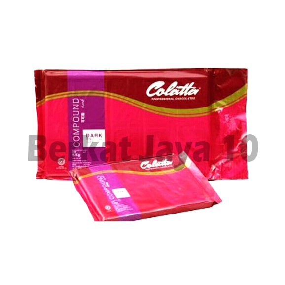 COLATTA DARK COMPOUND 5 KG Coklat batang HALAL Murah Collata