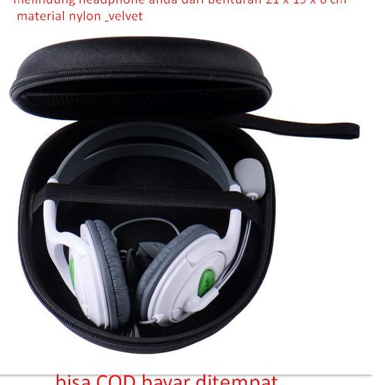 Update Hari Ini Case tempat headphone universal headphone hardcase melindung headphone anda dari benturan 21 x 19 x