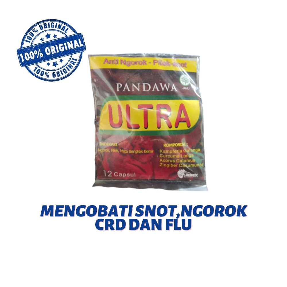 PANDAWA ULTRA jamu ayam - obat ngorok,pilek,snot pada ayam