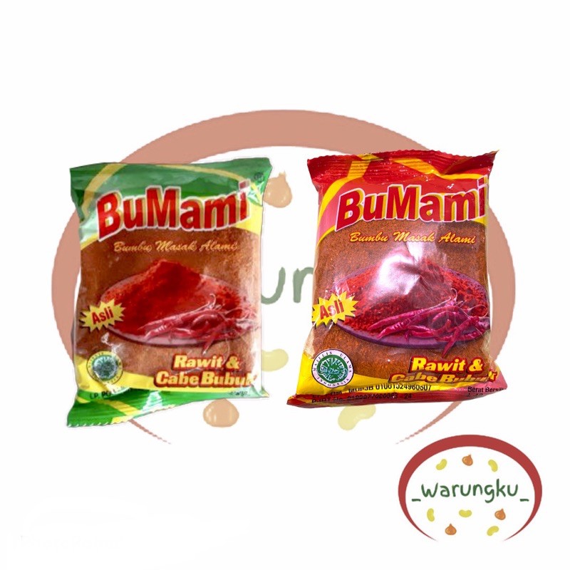 

BUMAMI Cabe Bubuk Bumbu Masak 45gr Cabe Giling