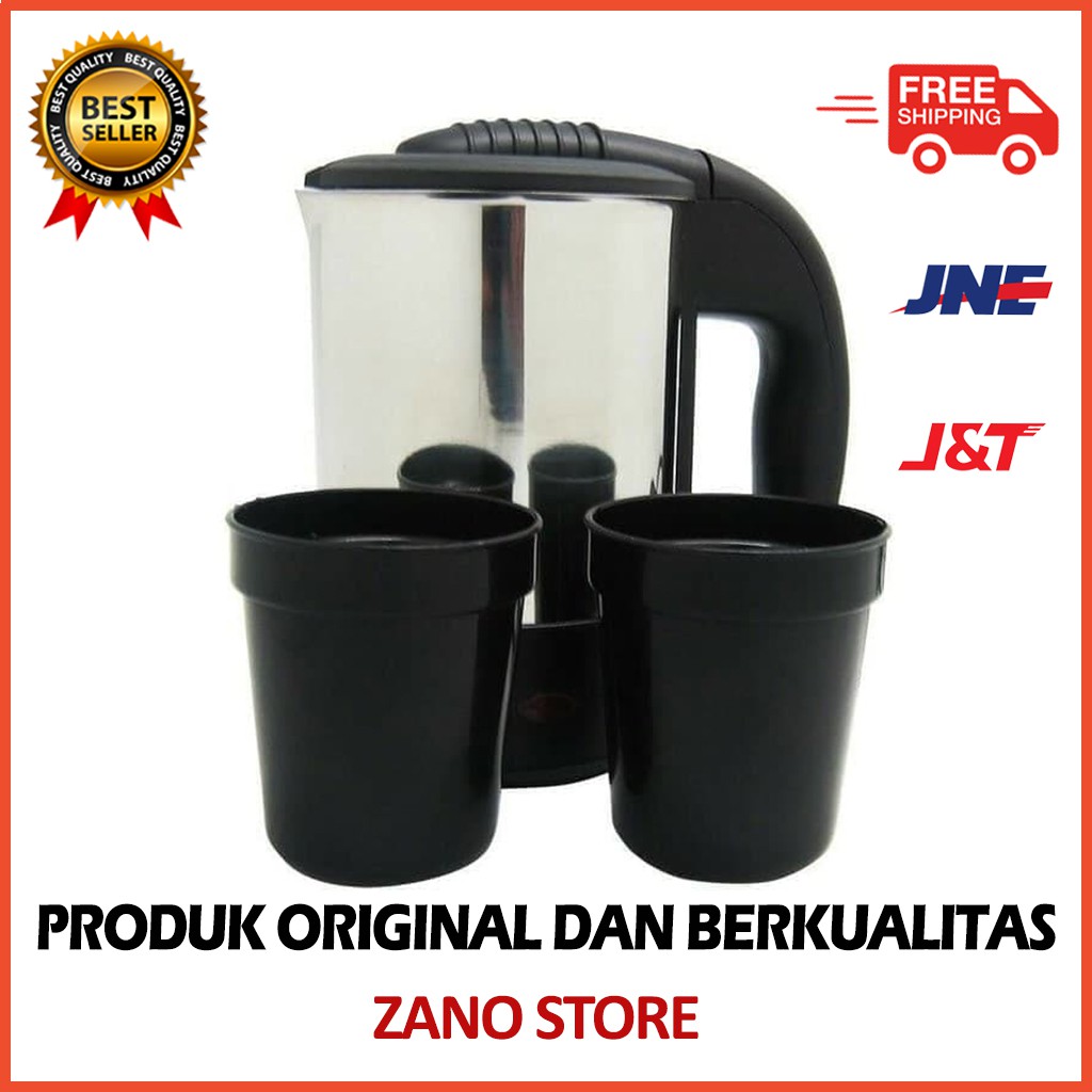 Teko Listrik Idealife IL 100 Electric Kettle 0.5 Liter Teko 500 ml T8I3 Pemanas Air Listrik Low Watt