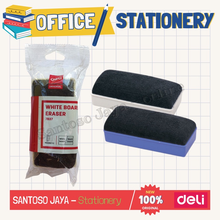 

Penghapus Papan Tulis DELI - White Board Eraser DELI 7837