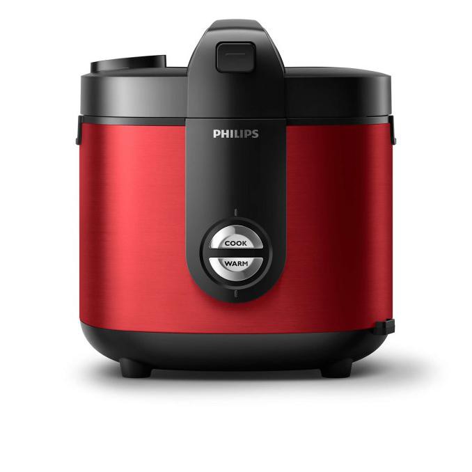 NEW / PHILIPS Ricecooker HD3138 - Merah / BERKUALITAS