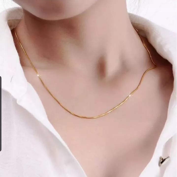 [cod] kalung titanium antikarat murah model korean stayle