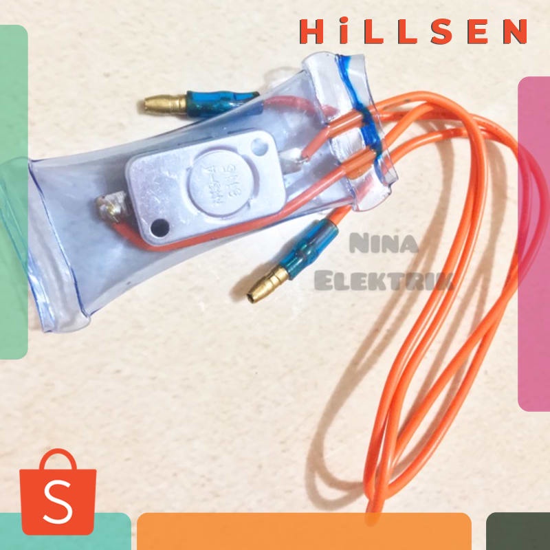 DEFROST KULKAS DINGIN / FUSE DINGIN KULKAS / BIMETAL ST2 ORANGE /THERMOSTAT KULKAS