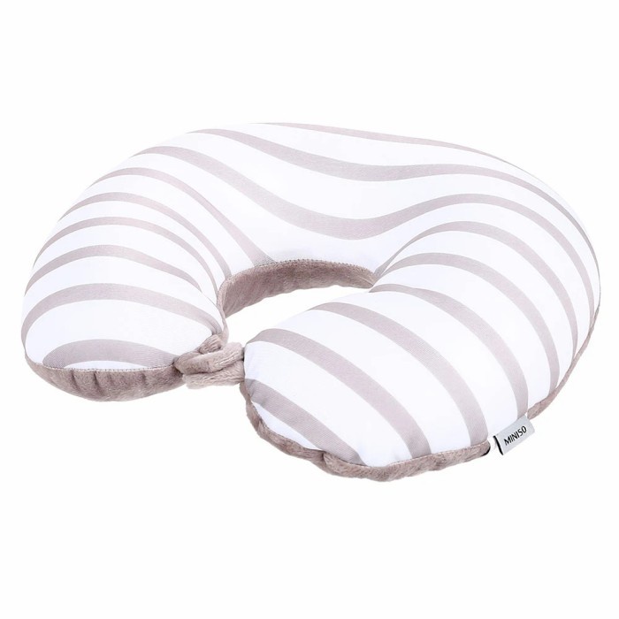 Bantal Leher - Miniso - U'Shaped Neck Pillow Bantal Leher
