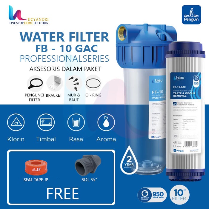 Filter Air Penguin PBF 10 GAC PRO Filter - Granular Activated Carbon