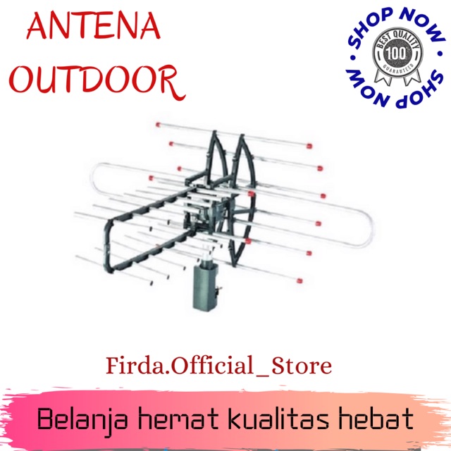 PF 850 Antena TV Outdoor + Kabel 100% ORI