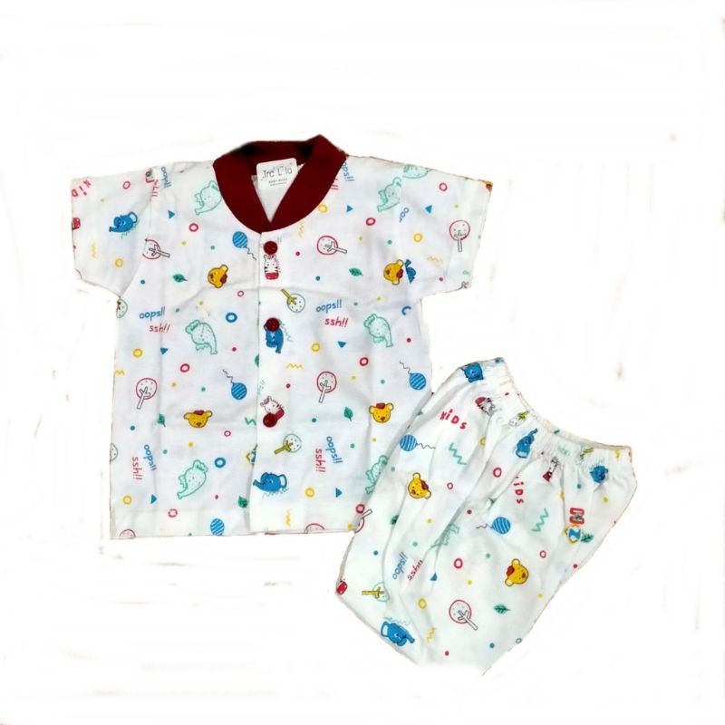 SETELAN BAYI TRALALA BAJU PIYAMA BAYI  BAJU TIDUR KATUN EMPUK TEBAL TIDAK PANAS