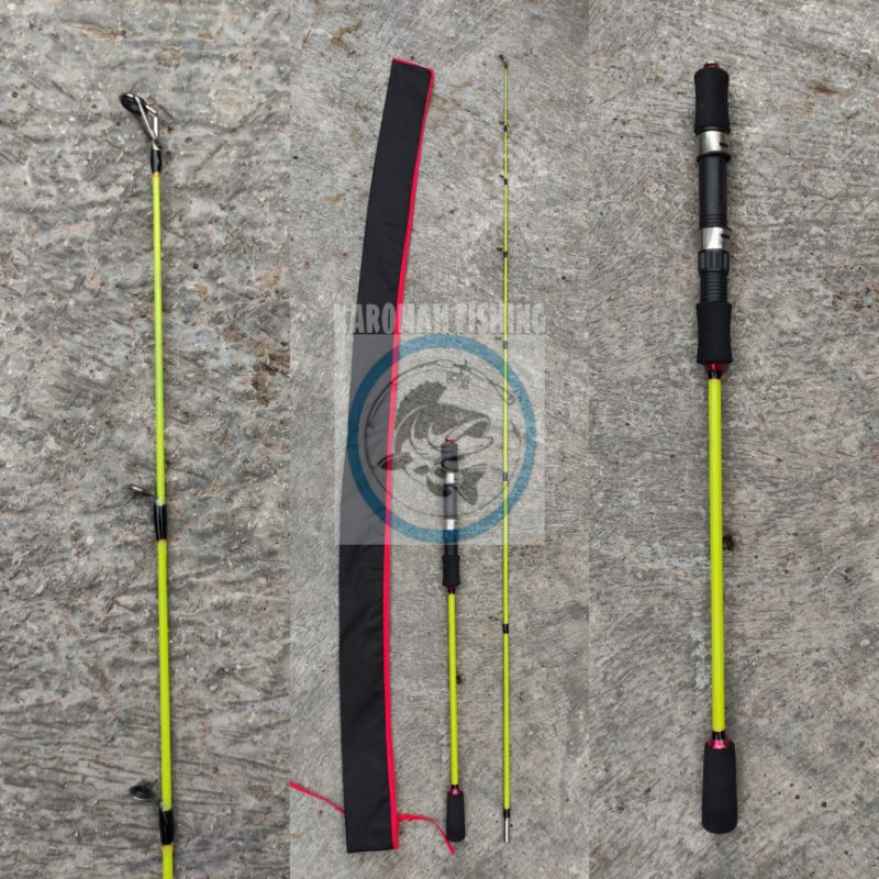 Joran Jigging Fiber Solid Ajiro Hijau