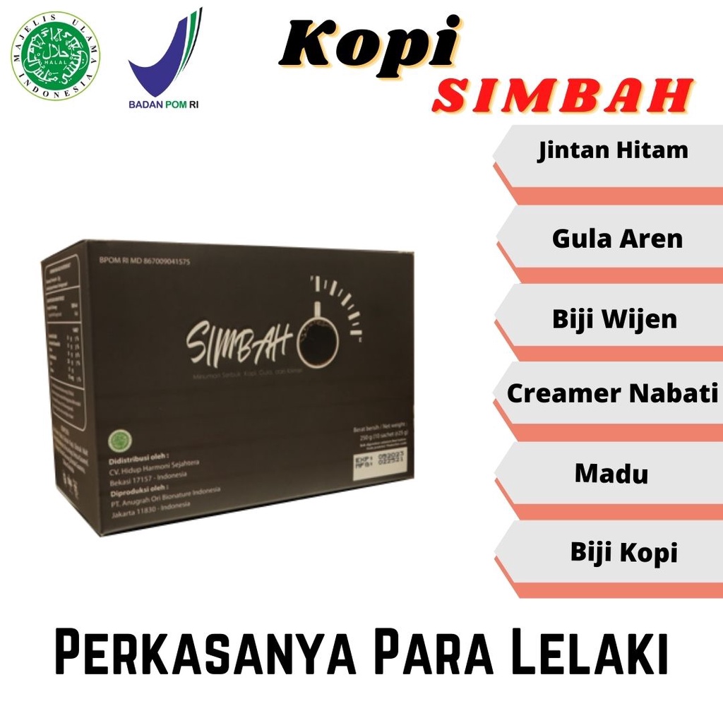 Restock Kopi Simbah Kopi Kuat Tahan Lama