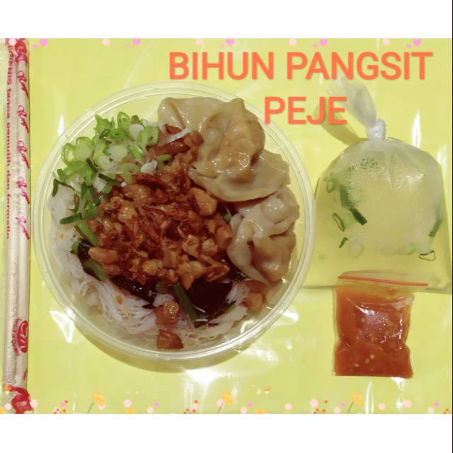 

BIHUN PANGSIT PEJE
