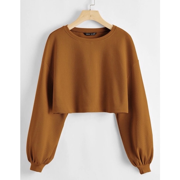 BLOUSE CROP - BLOUSE KOREA - NERIUM BLOUSE