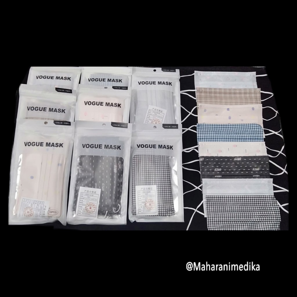 VOGUE MASK 1 kali pakai