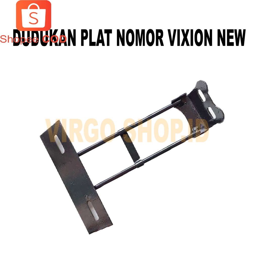 Dudukan Plat Nomor depan Besi Yamaha New Vixion - Hitam / Dudukan Plat Nomor Motor / Plat Nomor / Plat Besi / Dudukan Plat Motor Vixion / Dudukan Plat Nomor Motor Vixion / Vixion / Dudukan Plat Motor Vixion