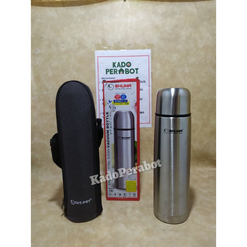 thermos Shuma 1L- stainless steel- tas thermos