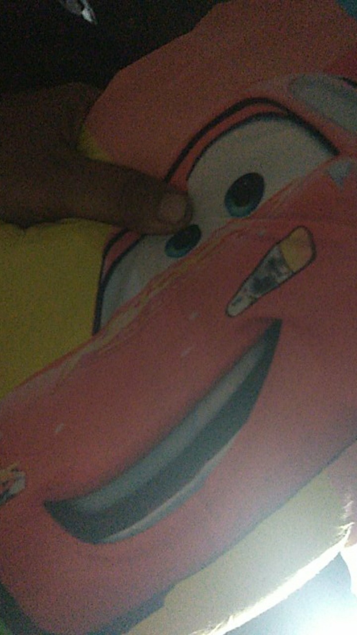 Bantal Pelangi Karakter Mc Queen/cars Bahan Polimikro
