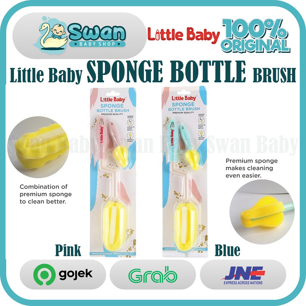 Little Baby Sponge Bottle Brush