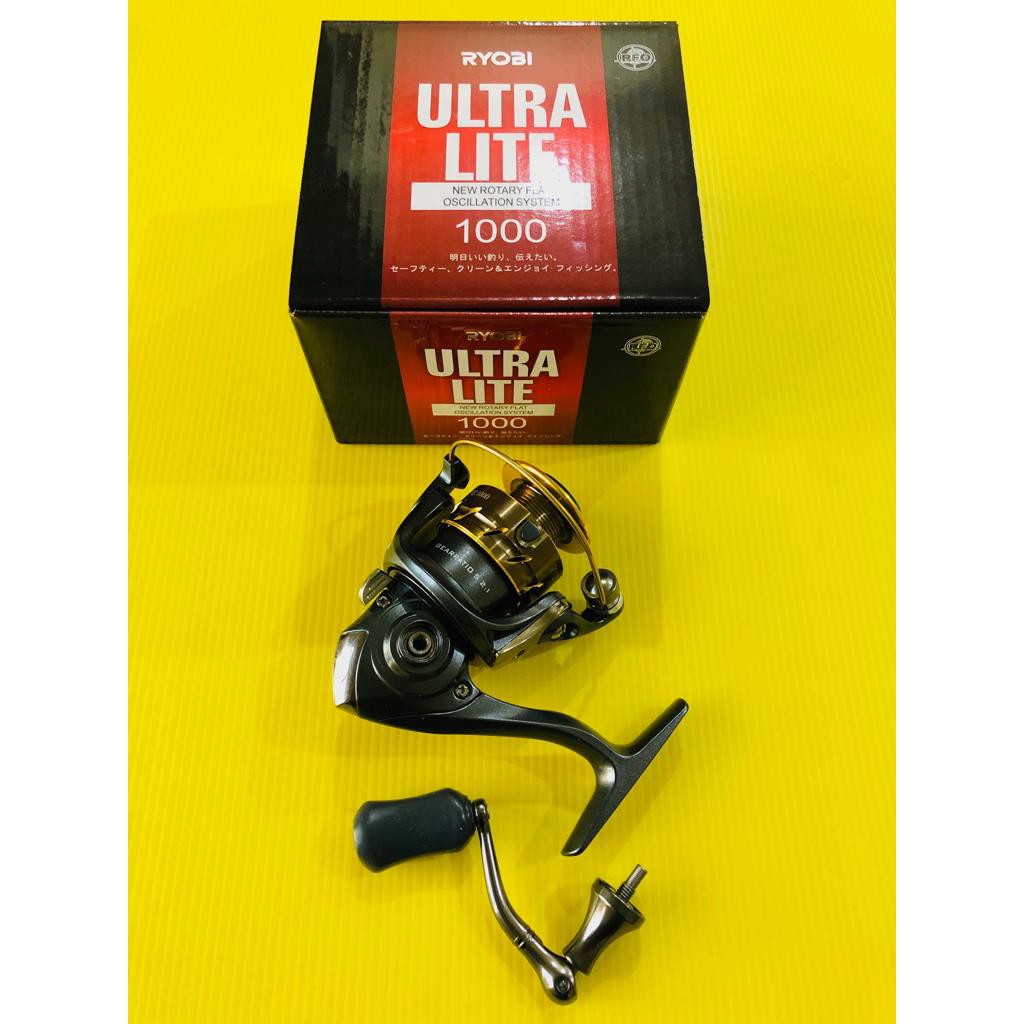 Reel UL RYOBI ULTRA LITE 1000 / POWER HANDLE ULTRALIGHT ULTRA LIGHT MANCING