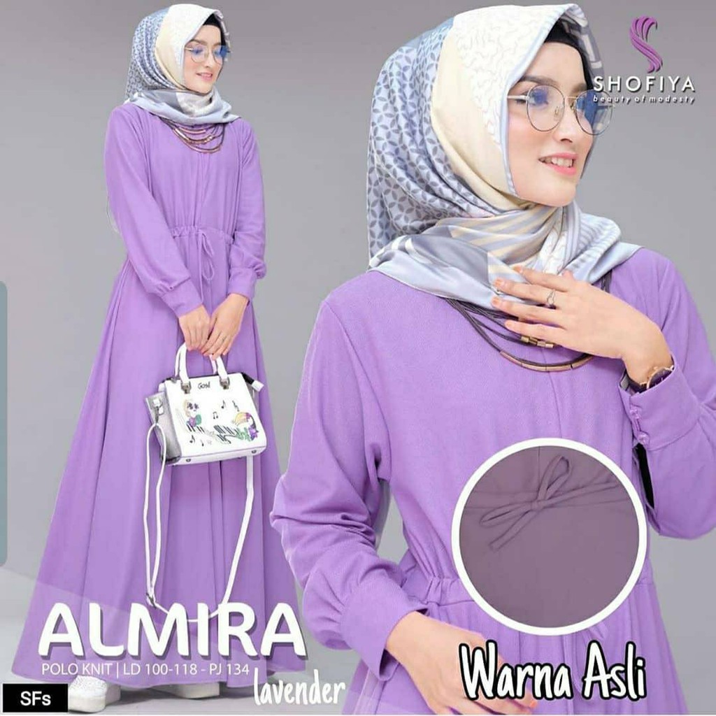 NEW ARRIVAL / ALMIRA DRESS / GAMIS SET SYARI MURAH
