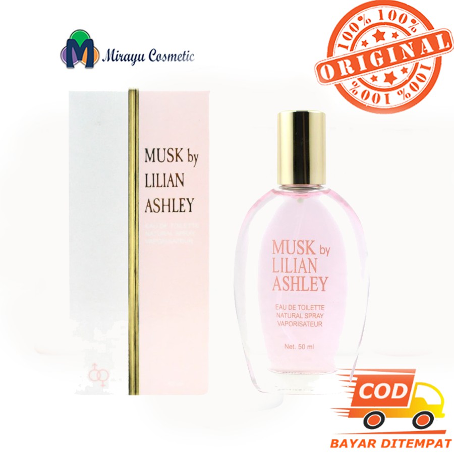 Musk By Lilian Ashley Eau De Toilette EDT Satin 50 Ml Parfum Parfume