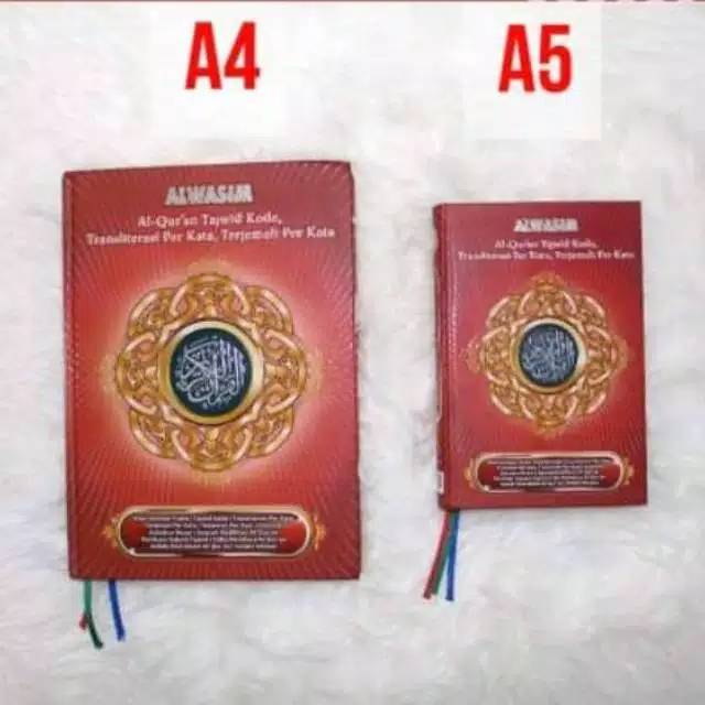 AL Quran AL Wasim Ukuran A4 Besar / Alquran Terjemah Perkata