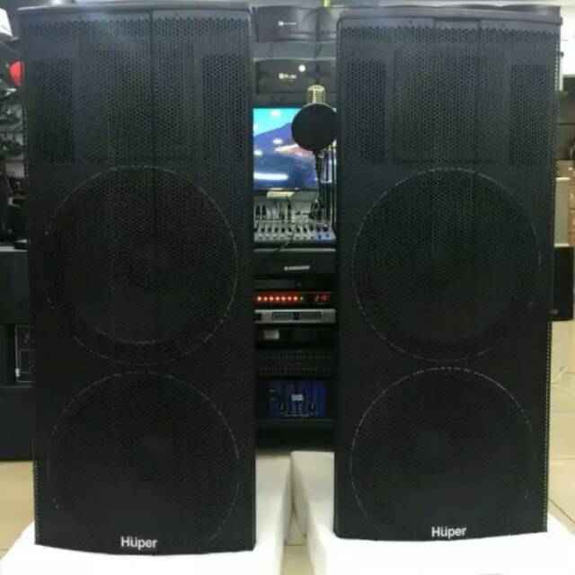 Jual SPEAKER AKTIF HUPER HZ 215A / HZ215 A / HZ 215 A 2 x15 inch aktif