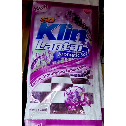 So klin lantai renceng 25ml x 12pcs