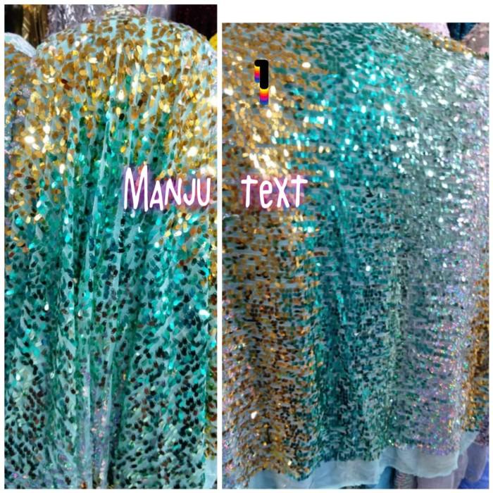 Kain | Kain Tile Sequin Gradasi/ Sequin Multi Colours/ Terbaru