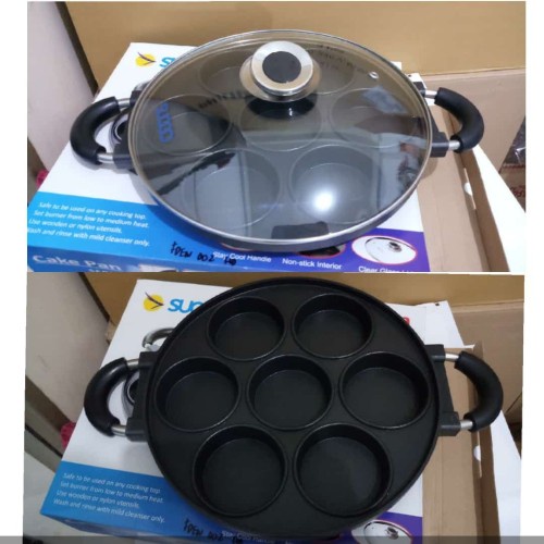 Cetakan Kue Martabak 7 Lubang Anti Lengket - Cetakan Martabak Mini BATAM