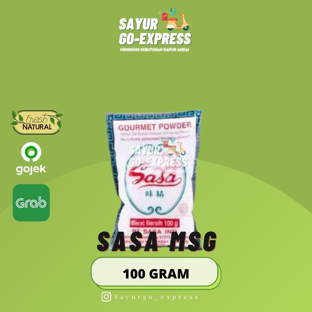 

Sasa MSG 100 gram