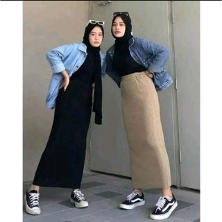 Image of Rok Span Rajut KNIT All Size Bb 45-60