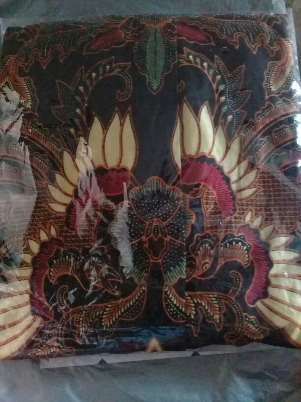 Batik Couple Keluarga Sania Ruffle Ori Ndoro Kupu Coklat Dan Kupu Kuning