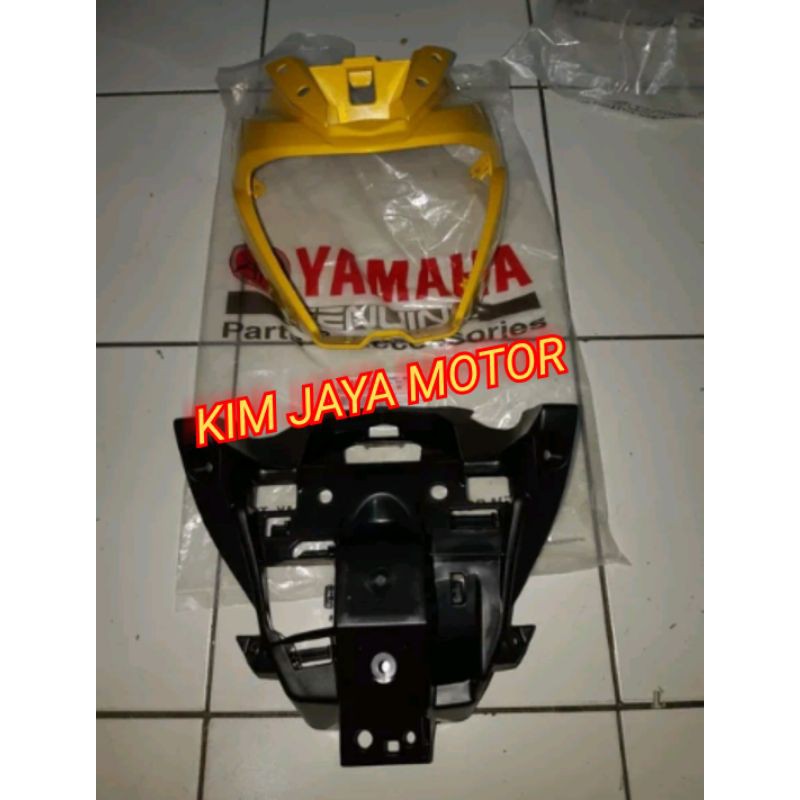 Paket Batok Lampu-Batok Depan kuning Plus Belakang Yamaha All New Vixion-Vixion R-Vixion original