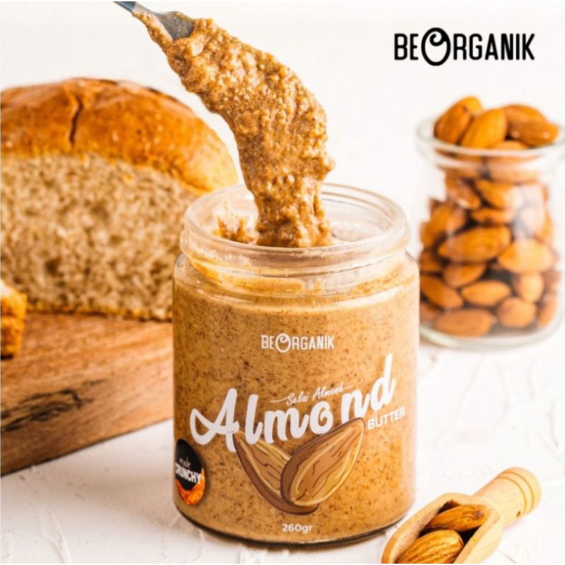

Beorganik Roasted Almond Butter ORIGINAL CRUNCH 260Gr