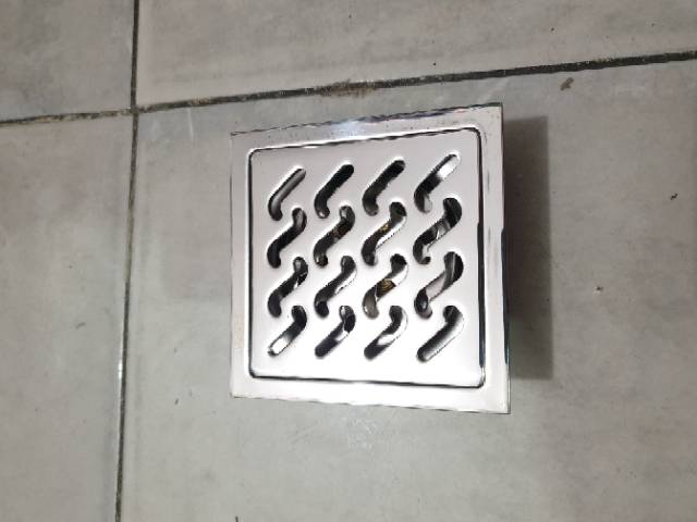 Saringan got / floor drain stainless tebal 5mm anti bau PROMO TERMURAH