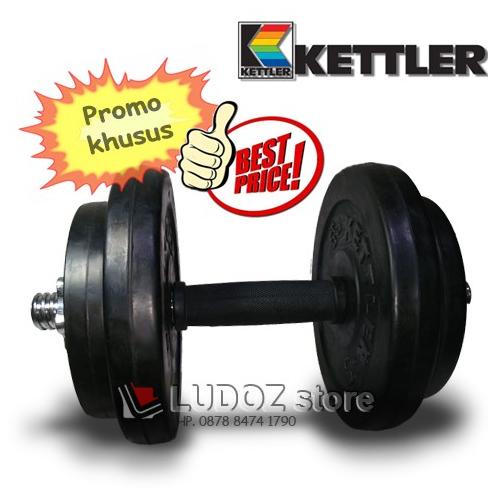 Kettler Dumbell Set 10Kg Rubberized