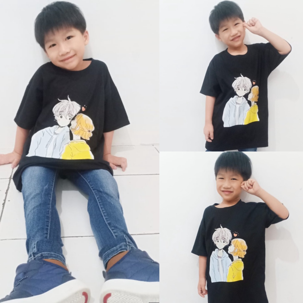 Kaos Oversize KID Couple Anime