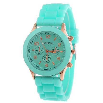 ✅COD Jam Tangan Wanita Geneva Rubber Fashion