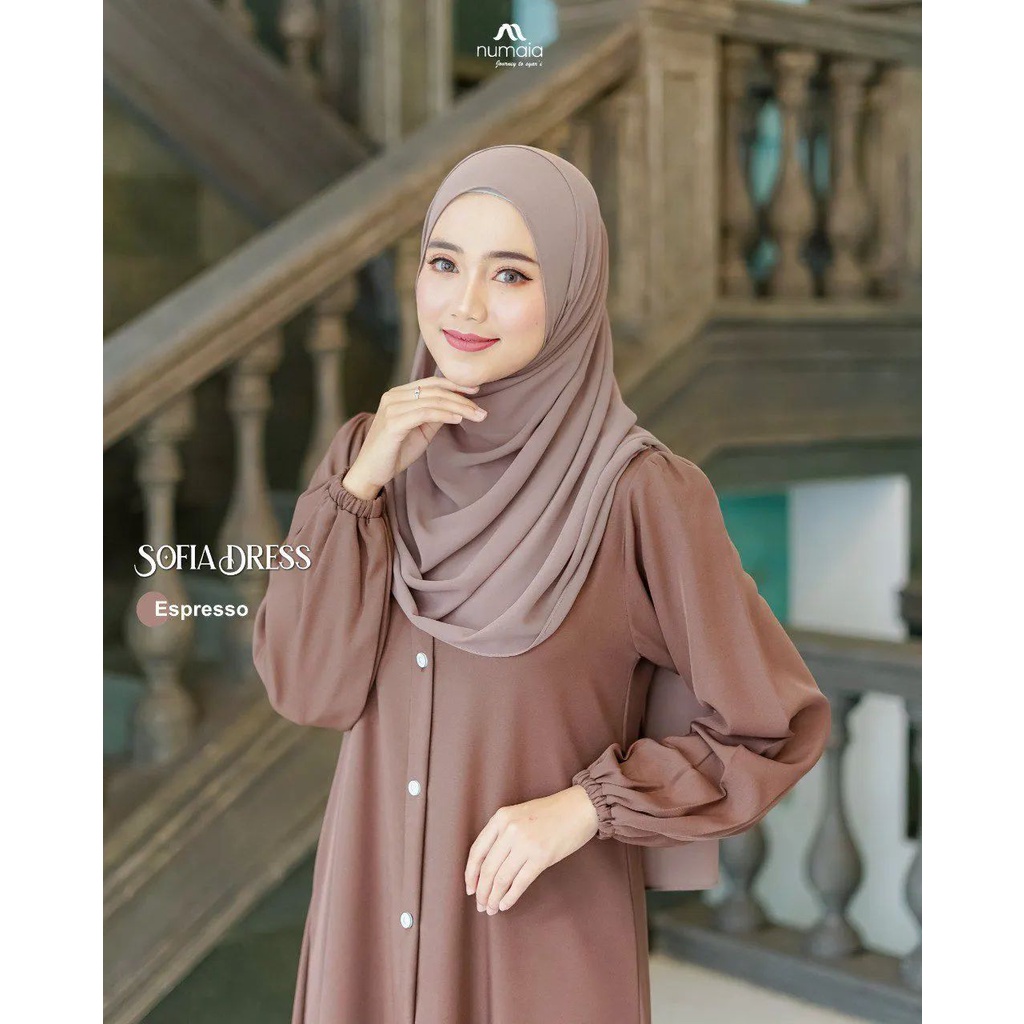 Grosir Midi Dress Tunik Termurah Sojin Midi Dress Jumbo LD 120 Cm // Rachel Midi Dress // Gamis