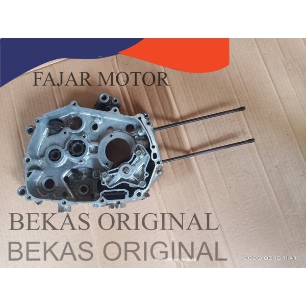 chrank case krengkes rengkes kanan carter rengkes buangan oli karisma pnp kirana supra 125 original