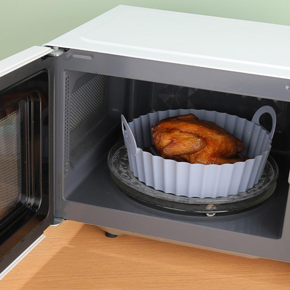 Preva Silicone Pot Grill Pot Tray Reusable Pizza Plate AirFryer Aksesoris Baking Basket