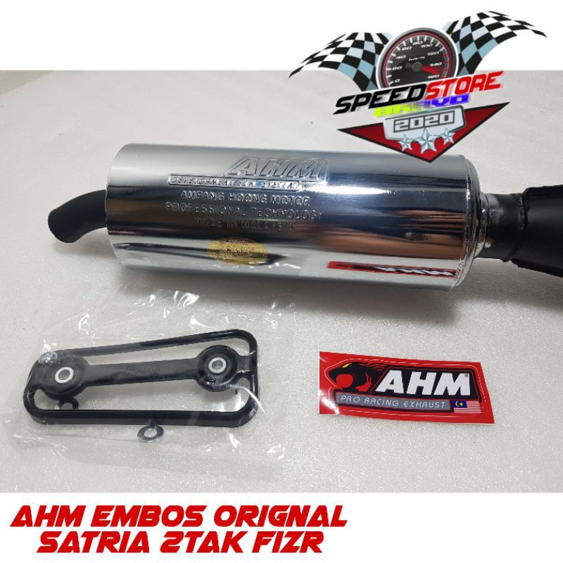 Knalpot Standar (Racing) AHM Malaysia Original Fizr Satria 2 tak