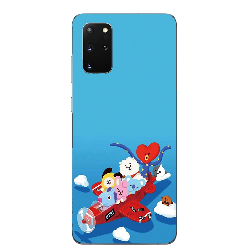 Casing Silikon Motif Kartun Bts Bt21 K-Pop Untuk Huawei