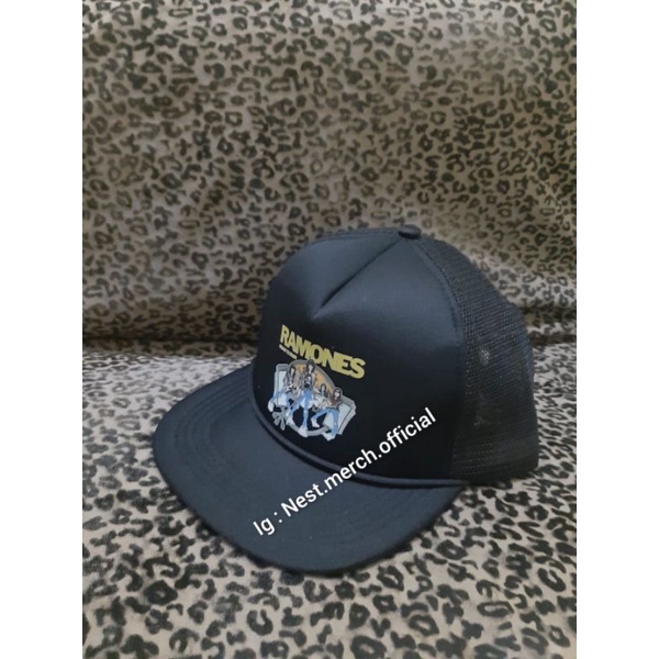 Topi trucker Ramones