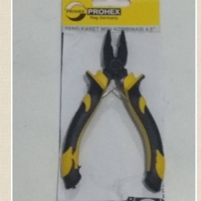 Tang Karet mini kombinasi Prohex  4.5 inch